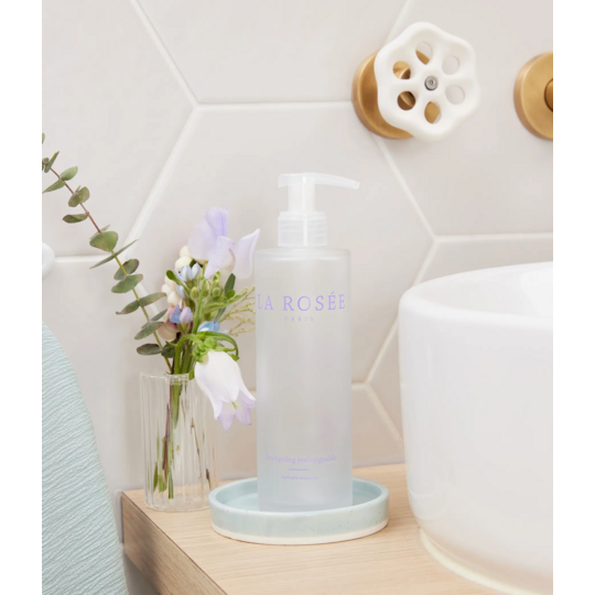 La Rosée Flacon de shampoing en verre 200ml