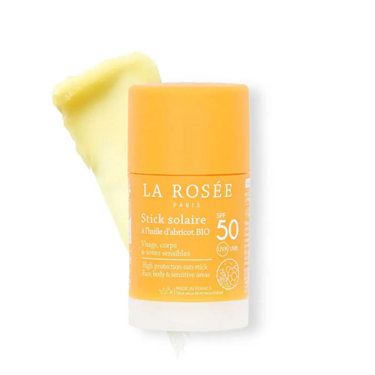 La Rosée Stick solaire SPF50 18g protection zones sensibles visage lèvres cicatrices
