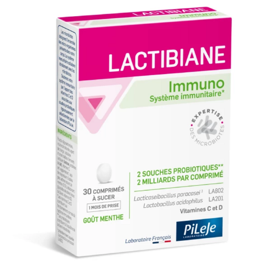 Pileje Lactibiane Immuno 30 comprimés