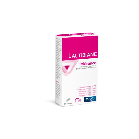 Pileje Lactibiane Tolérance 30 gélules