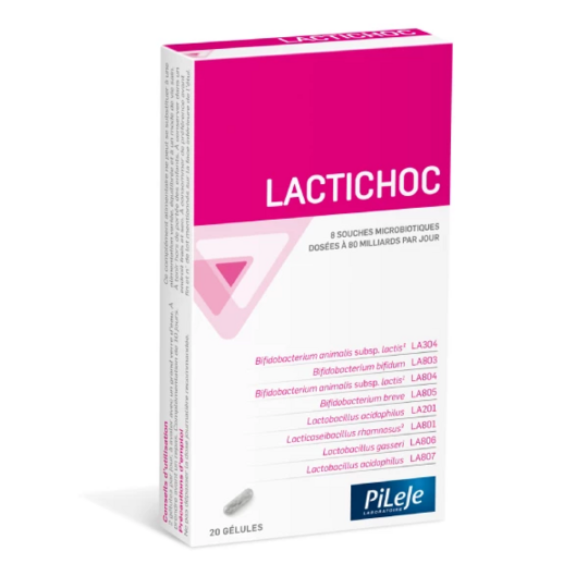 Pileje Lactichoc 20 gélules
