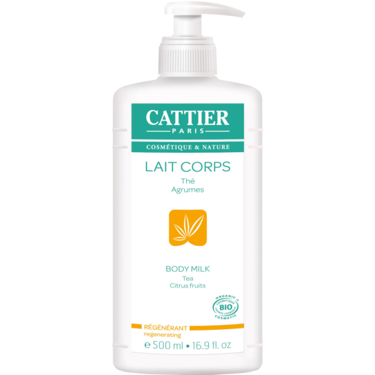 Lait Corps Régénérant Thé Agrumes Bio - 500 ml