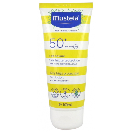 Lait Solaire Très Haute Protection Bébé-Enfant-Famille SPF50+ - 100 ml
