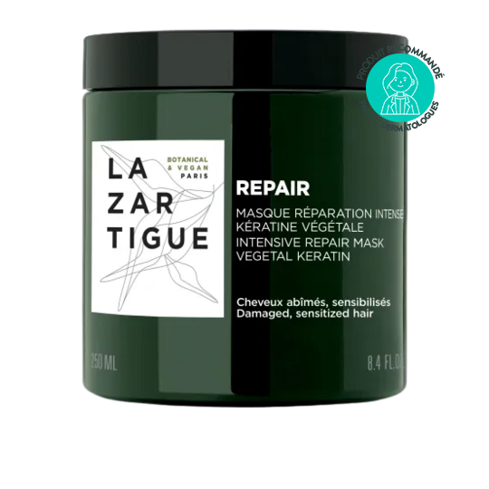 Lazartigue Repair masque réparation intense 250 ml — soin kératine végétale cheveux abîmés