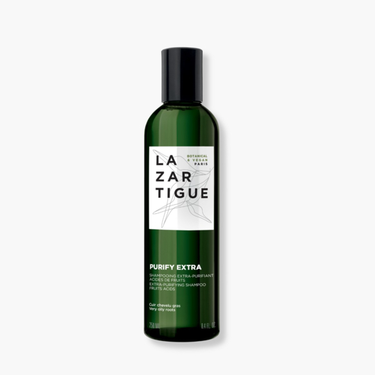 Lazartigue Shampooing Purify-Extra 250 ml – cheveux gras, extra-purifiant