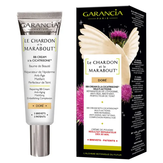 Garancia Le Charbon et Le Marabout BB Cream Réparatrice Teinte Dorée 30 ml