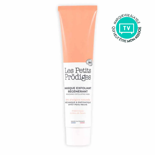 Les Petits Prodiges masque exfoliant régénérant 40ml – effet peau neuve et éclat du teint