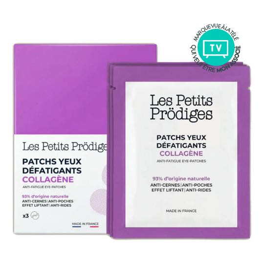 Les petits prodiges Patchs yeux défatigants x3 patchs – soin contour des yeux anti-cernes