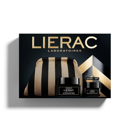Lierac Premium Coffret Noël La Crème Voluptueuse 50ml – Anti-âge absolu, peau régénérée et éclat retrouvée