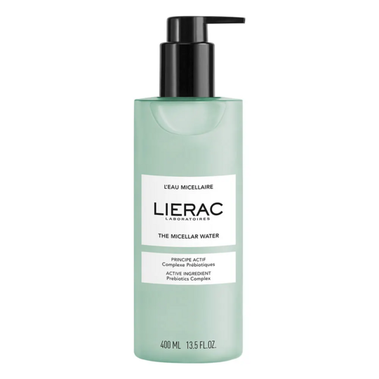 Lierac eau micellaire démaquillante tous types de peaux 400 ml