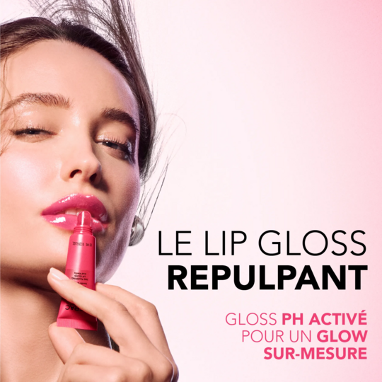 Lierac Glow fresh le lip gloss repulpant vanille glacée 10 ml — soin lèvres pulpeuses