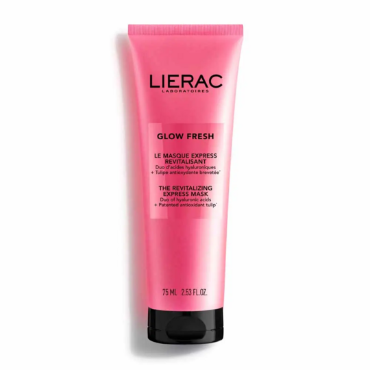 Lierac Glow le masque express revitalisant 75 ml – soin éclat repulpant