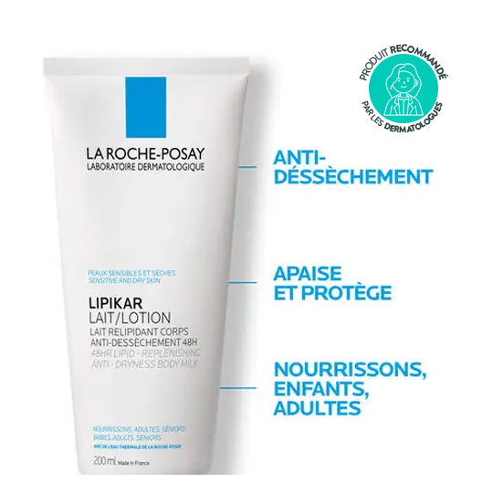 La Roche-Posay Lipikar Lait Relipidant Corps 200ml