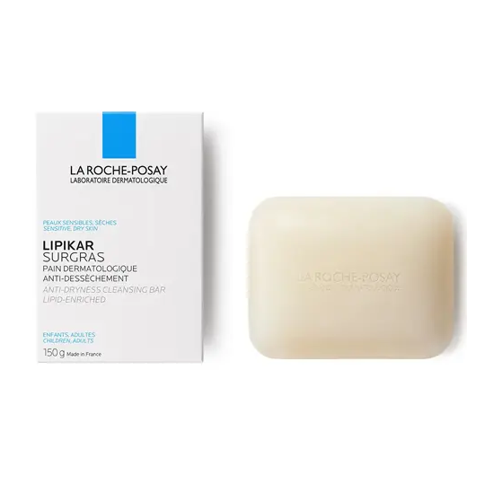 La Roche-Posay Lipikar Surgras Pain Anti-Dessèchement Lot de 2 x 150 g