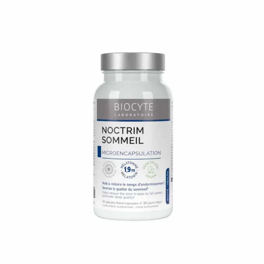 Biocyte Noctrim Forte - Mélatonine Vegan Sommeil 30 gélules