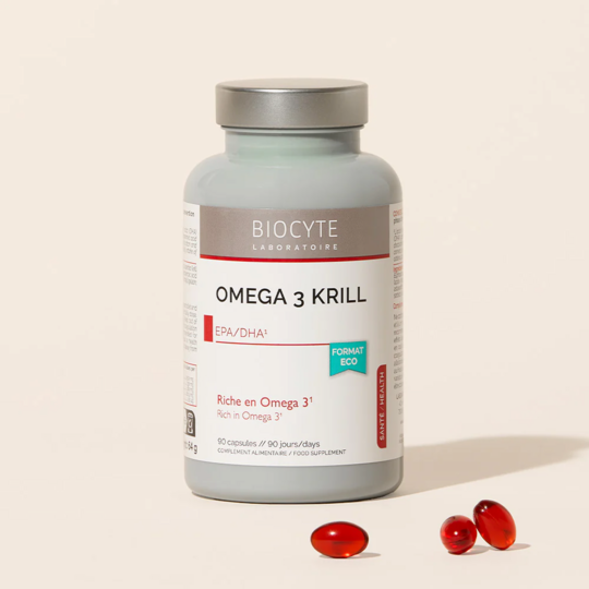 Biocyte Omega 3 Krill - Riche en Oméga 3 90 capsules