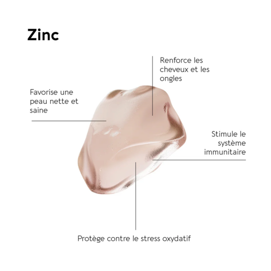 Biocyte Zinc Liposomal Vegan - Équilibre du système nerveux 60 gélules