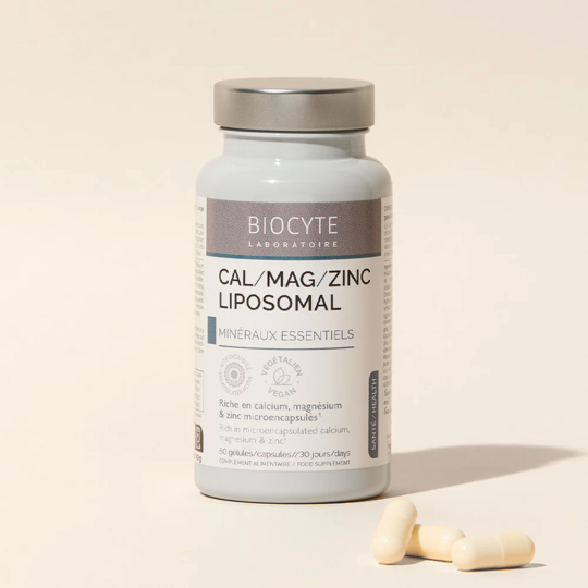 Biocyte Zinc Liposomal Vegan - Équilibre du système nerveux 60 gélules