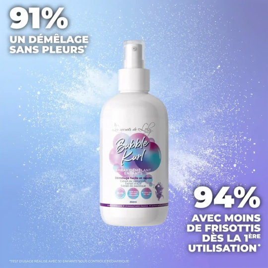 Les Secrets de Loly Bubble Kurl - Spray démêlant enfants 250 ml