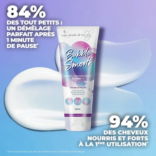 Les Secrets de Loly Après-Shampooing Enfants 250 ml - Démêle et définit les boucles