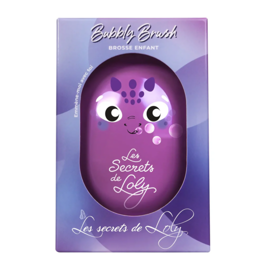 Les Secrets de Loly Bubbly Brush Brosse enfants