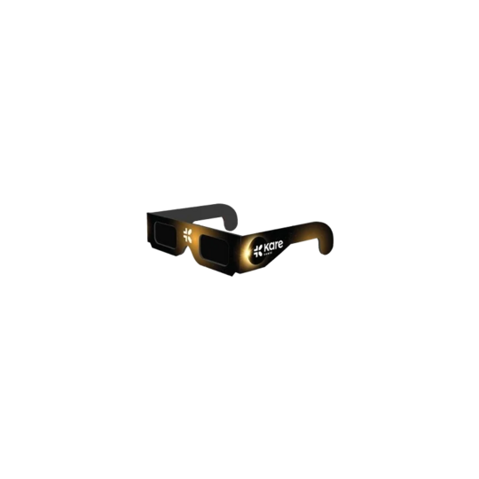 Kare Lunettes Éclipse Solaire 1 paire – Protection certifiée pour observer une éclipse en toute sécurité