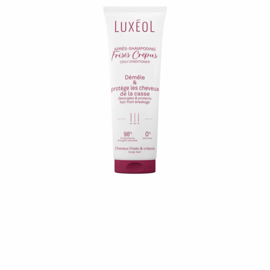 Luxeol Après-shampooing frisés et crépus 250 ml – soin démêlant boucles