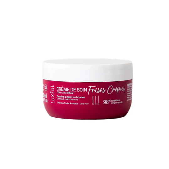 Luxeol Crème de soin frisés et crépus 250 ml – crème définition boucles