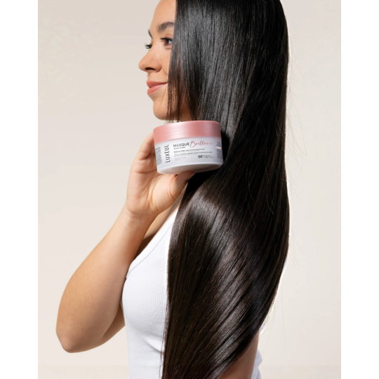 Luxéol Masque Brillance 200 ml – Masque capillaire cheveux brillants et nourris