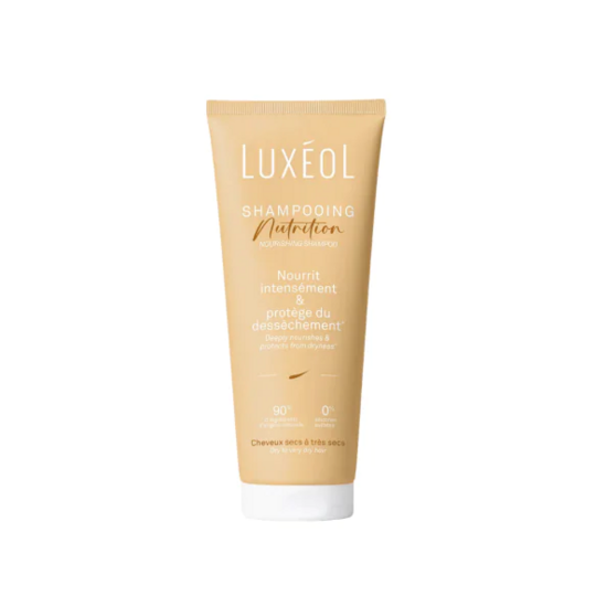 Luxéol shampooing nutrition 200 ml – soin hydratant cheveux secs