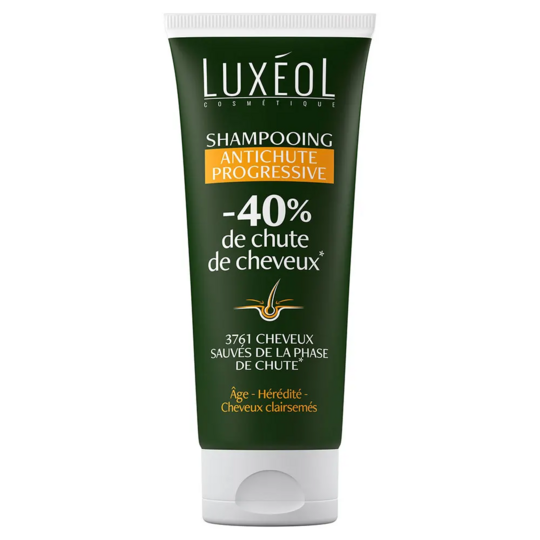 Luxéol Shampooing antichute progressive 200 ml – Freine la chute et stimule la densité capillaire
