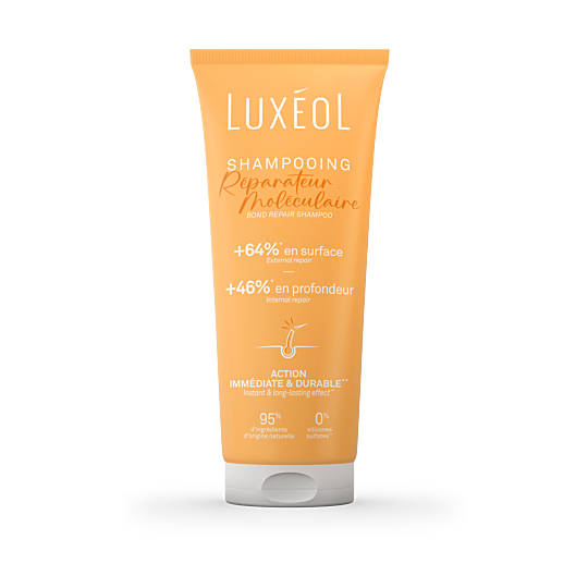 Luxéol Shampooing Réparateur Moléculaire 200 ml – Réparation capillaire profonde