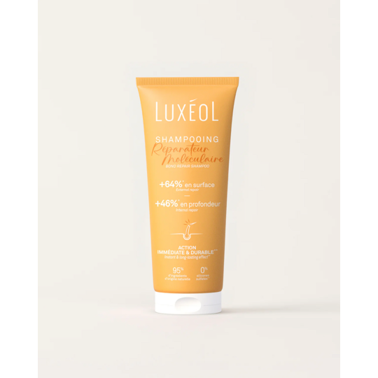 Luxéol Shampooing Réparateur Moléculaire 200 ml – Réparation capillaire profonde