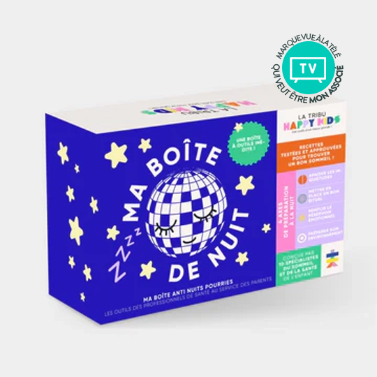 Ma Boîte de Nuit La Tribu Happy Kids – Rituel du coucher et sommeil apaisé