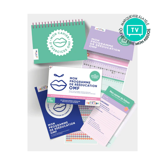 Ma Boîte Mon programme de rééducation OMF La Tribu Happy Kids – Rééducation des troubles OMF dès 3 ans