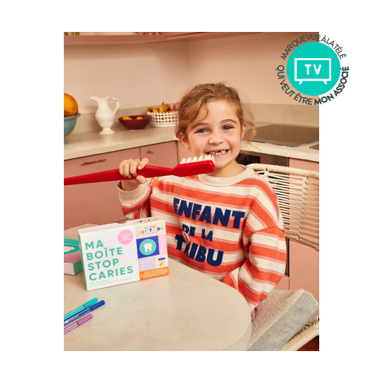 Ma Boîte Stop Caries La Tribu Happy Kids – Hygiène bucco-dentaire dès le plus jeune âge