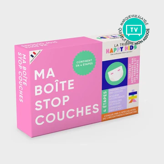 Ma Boîte Stop Couches La Tribu Happy Kids – Accompagnement ludique de la propreté