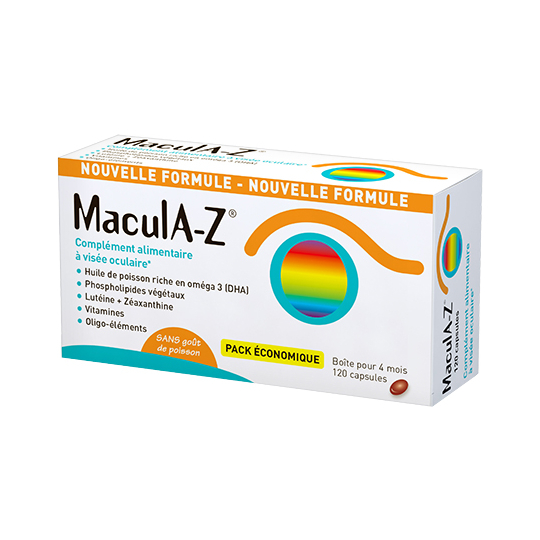 MACULA-Z - Complément Alimentaire - 120 capsules