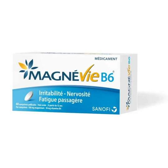 MagnéVie B6 Magnésium 100 mg 60 comprimés