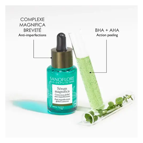 Sanoflore Magnifica Sérum Correcteur Global Anti-Imperfections Bio 30ml