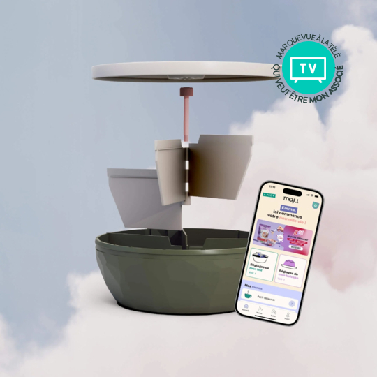 Maju le bol crème et kaki – Bol minceur intelligent sans peser