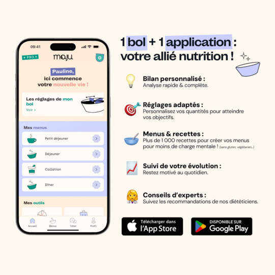 Maju Le Bol Crème et noir