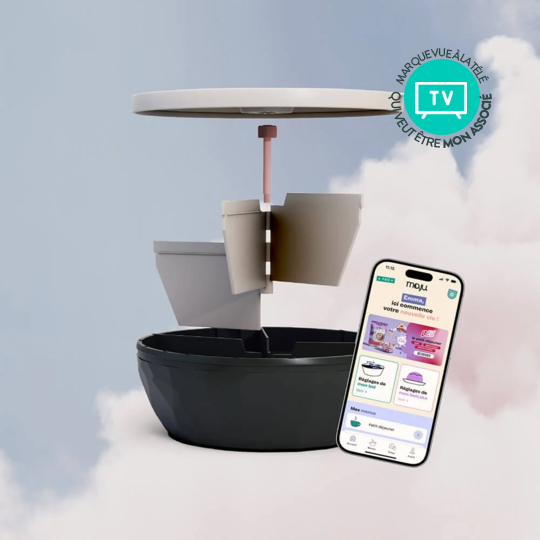 Maju Le Bol crème et noir Bol design