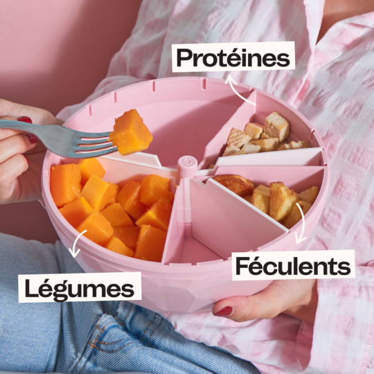 Maju Le Bol Crème et rose