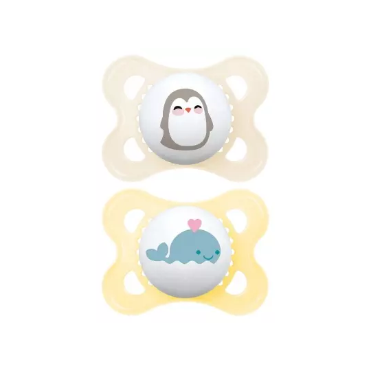 MAM Sucettes Original Animaux 2-6 Mois (Motifs et Coloris Aléatoires)