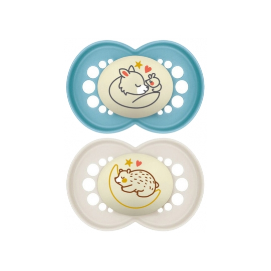 MAM Sucettes Original Nuit 16+ mois x2