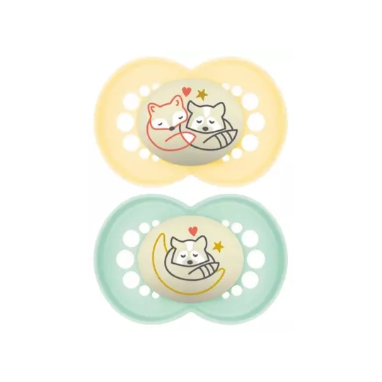 MAM Sucettes Original Nuit 16+ mois x2