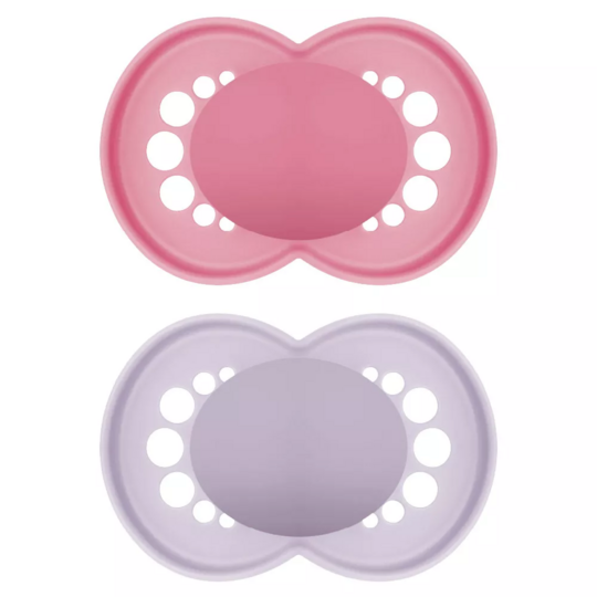 MAM Sucettes Original Tendance 16+ mois x2 (Motifs et Coloris Aléatoires)