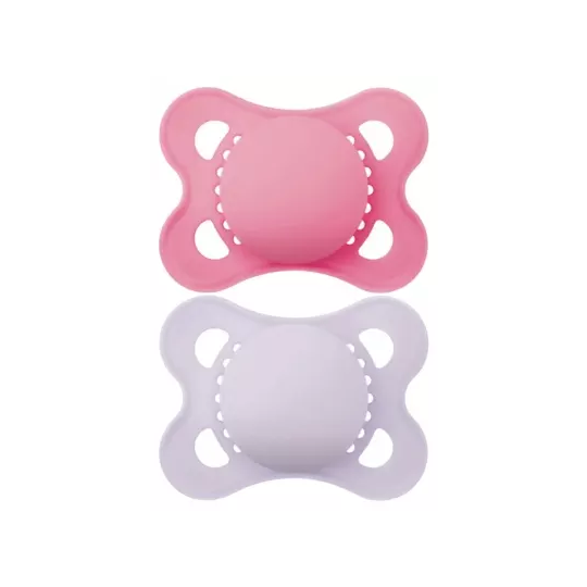 MAM  Sucettes Original Tendance 2-6 Mois x2 (Motifs et Coloris Aléatoires)