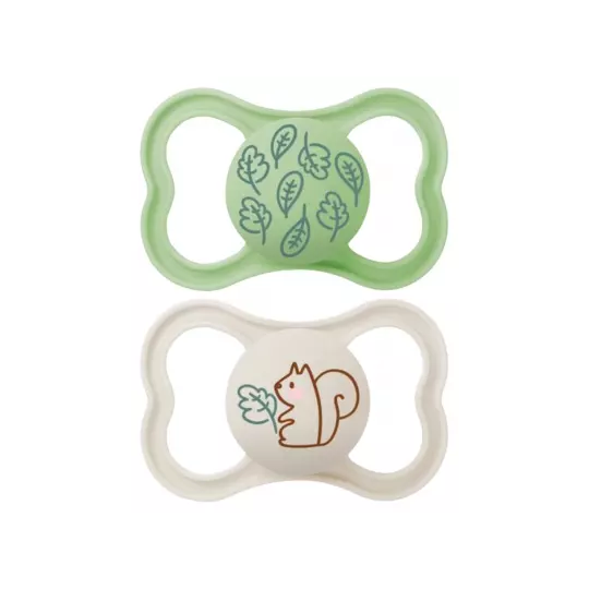 MAM Sucettes Supreme 6 Mois+ x2 (Motifs et Coloris Aléatoires)